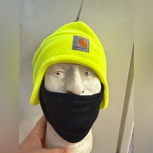 Carhartt Adult Fleece Hat with Black Face Cover